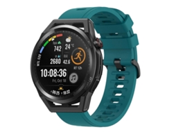 Pulseira De Silicone Macio De Cor Sólida Para Huawei Watch Gt Runner 22mm