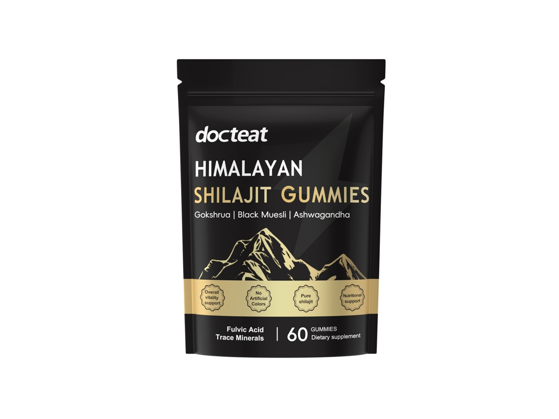 Cuidado Diário com Shilajit Caramelo Macio da Docteat, Aumenta Energia LAXISCREED