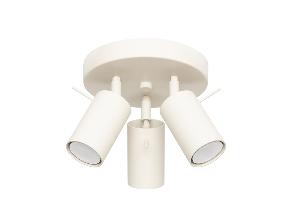 Sollux Sl.1497 Lámpara De Techo Ring 3p Beige Beige