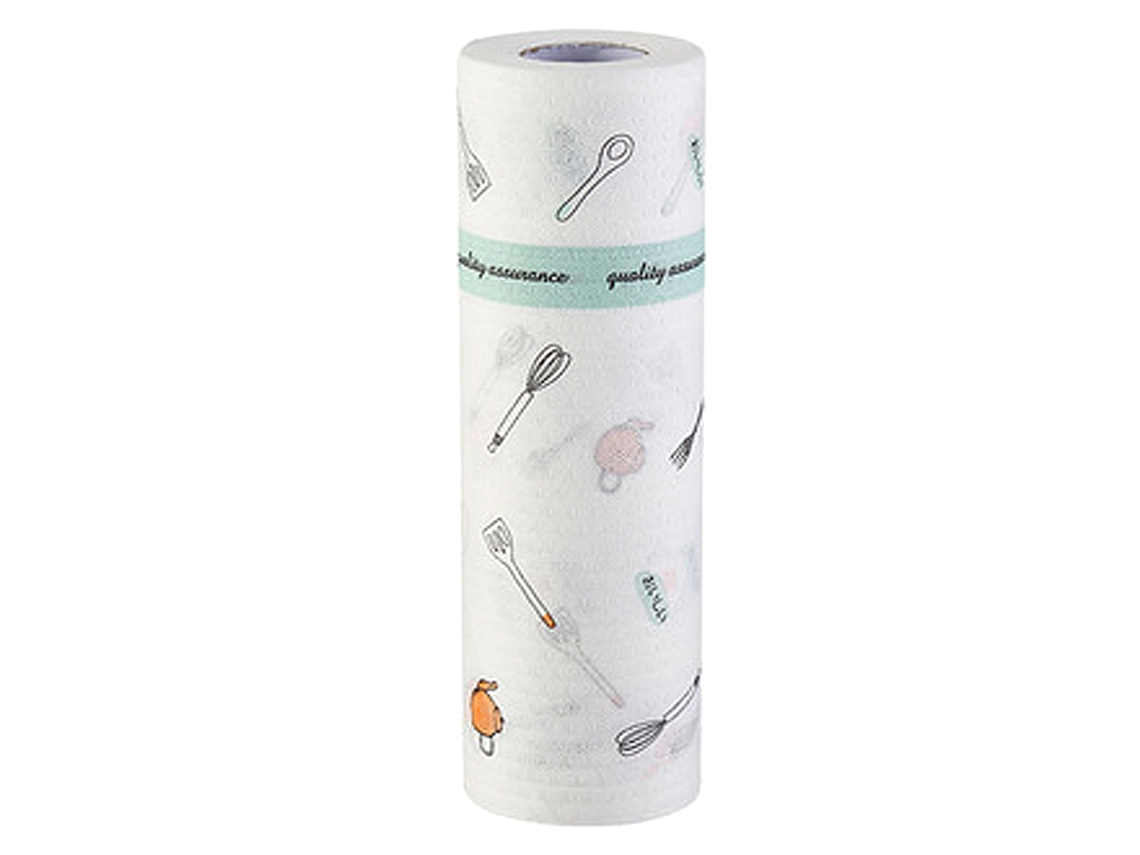 Pano de Limpeza Descartável, 50 Folhas, para Cozinha, Banheiro, Utensílios S/MARCA