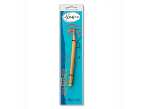 Caneta de Cana para Caligrafia Egípcia Sobre Cartão ALADINE