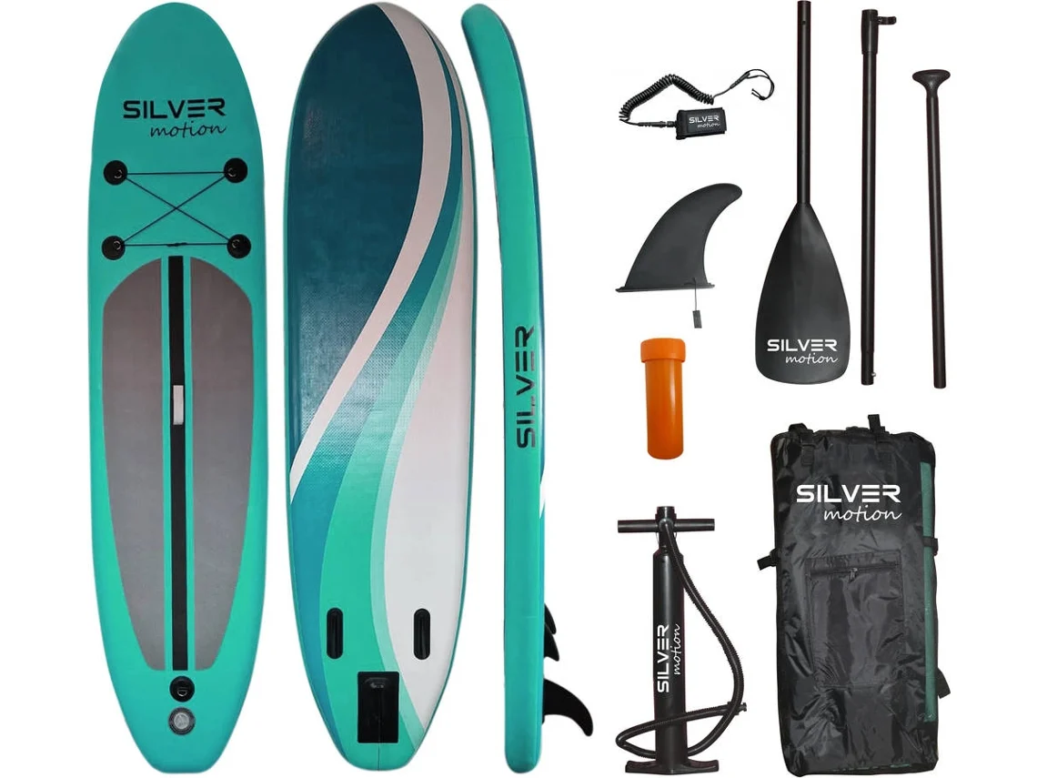 Prancha Stand Up Paddle SILVER Motion Verde Água