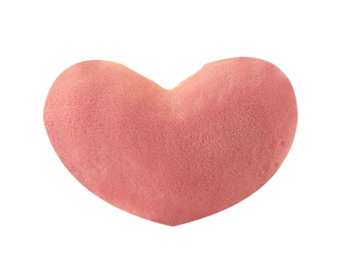 2026 cojín de Peluche Coração/estrela Almofada Decorativa Presente Brinquedo Macio para Crianças Rosa
