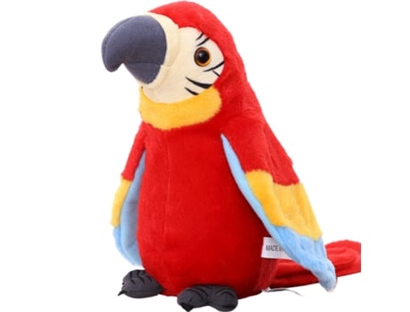 Repetir a Sua Fala Brinquedo de Peluche para Papagaios Brinquedos Interactivos para Crianças LUGA
