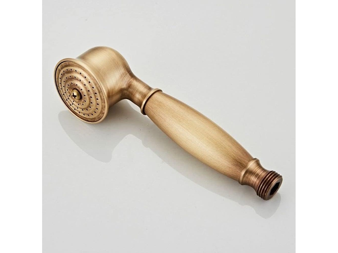 Chuveiro De Banheiro Estilo Telefone Em Latão Cromado Dourado