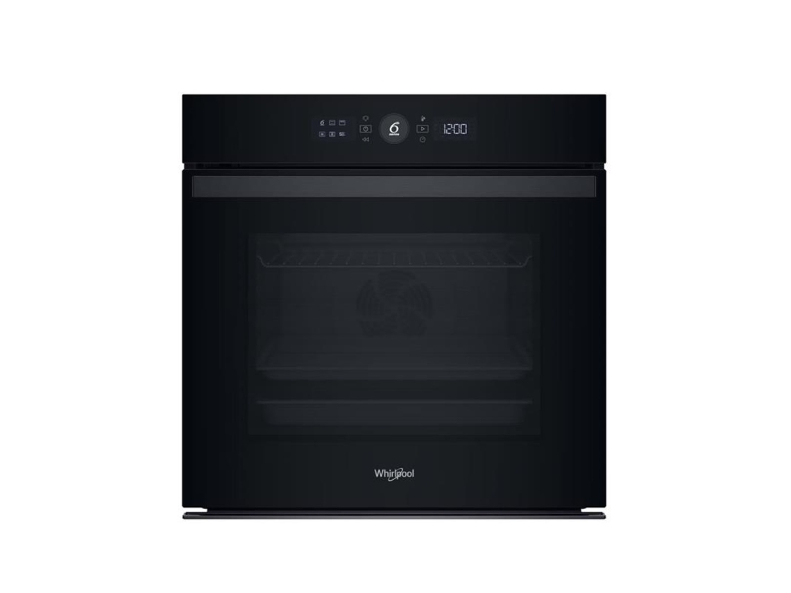 Forno embutido de 73 L e 60 cm com limpeza pirolítica e hidrolítica WHIRLPOOL