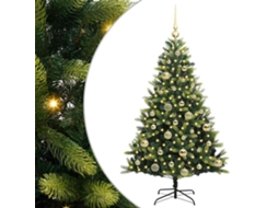 Conjunto 1 Árvore De Natal Vidaxl Verde Pvc (120 Cm)