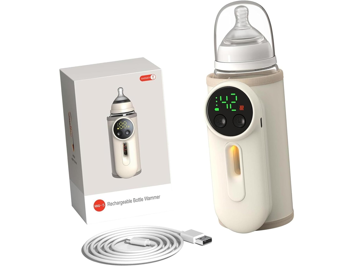 Aquecedor SFUSHOS USB para mamadeiras, 6 configurações de temperatura