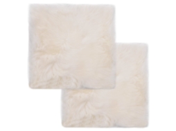 Chair Pad, Chair Pads Vidaxl Branco Lã (n/a)