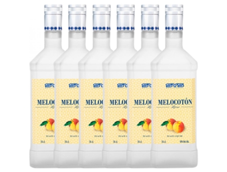 Licor SYS Sys Melocotón (0.7 L - 6 unidades)