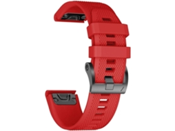 Pulseira de Fenix compatível com Forerunner de 22 Mm de silicone confortável de bom design fácil de usar | S/MARCA