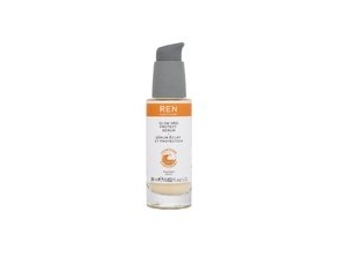 REN CLEAN SKINCARE Radiance Glow And Protect Serum Antioxidační a Rozjasňující Pleťové Sérum 30Ml