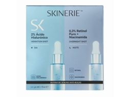 Coffret Sérum Ácido Hialurónico e Retinol SKINERIE