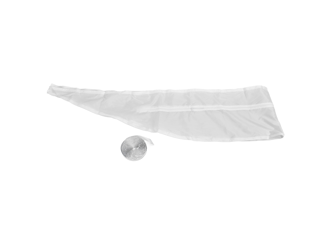 Kit Vedação Janela Ar Condicionado Portátil Pano Náilon Baffle Selante 3m/9.8ft