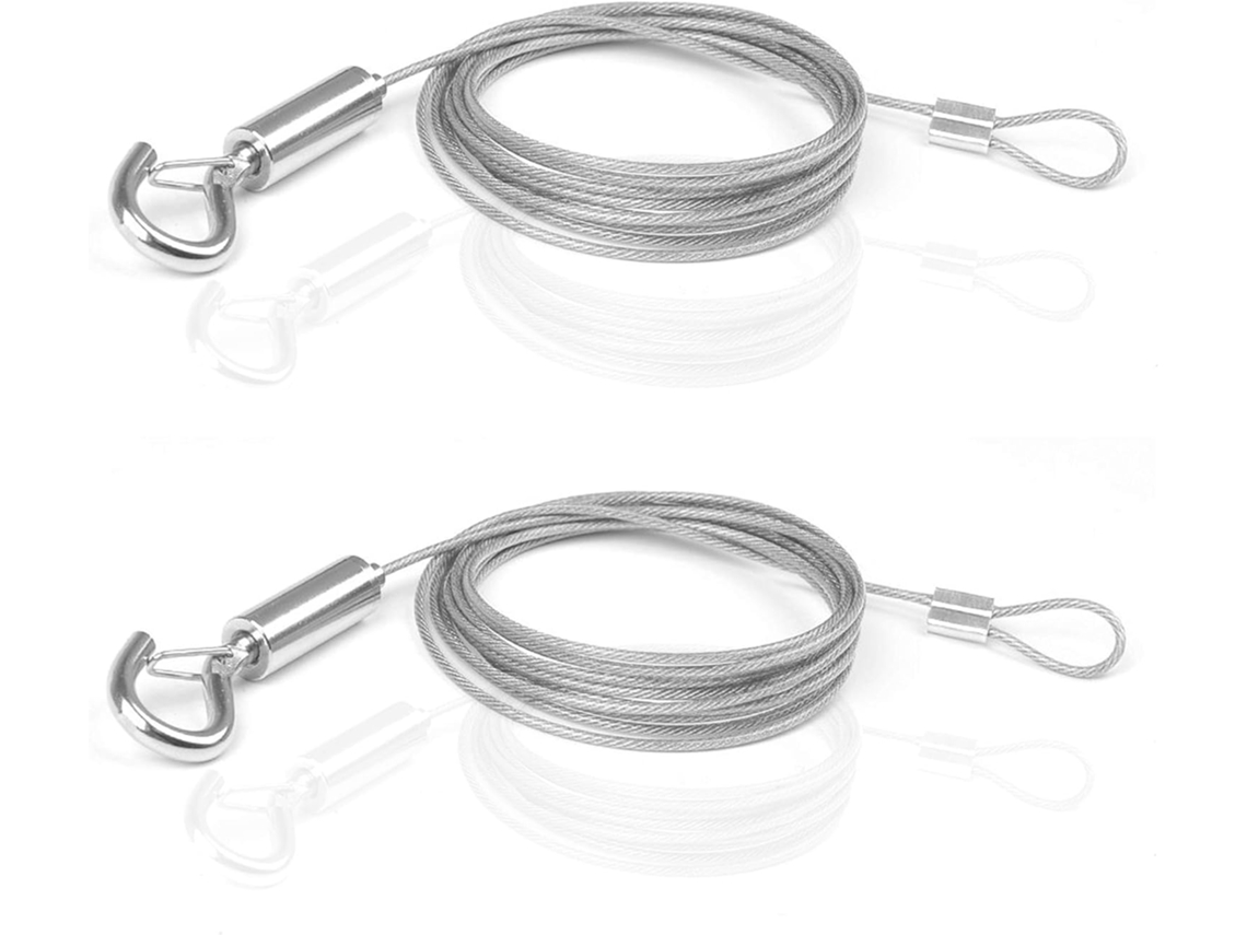 Fio Para Pendurar Quadros, Argola De Arame Aço Inoxidável, Cordão Suspensão Luminárias. -aquaforge