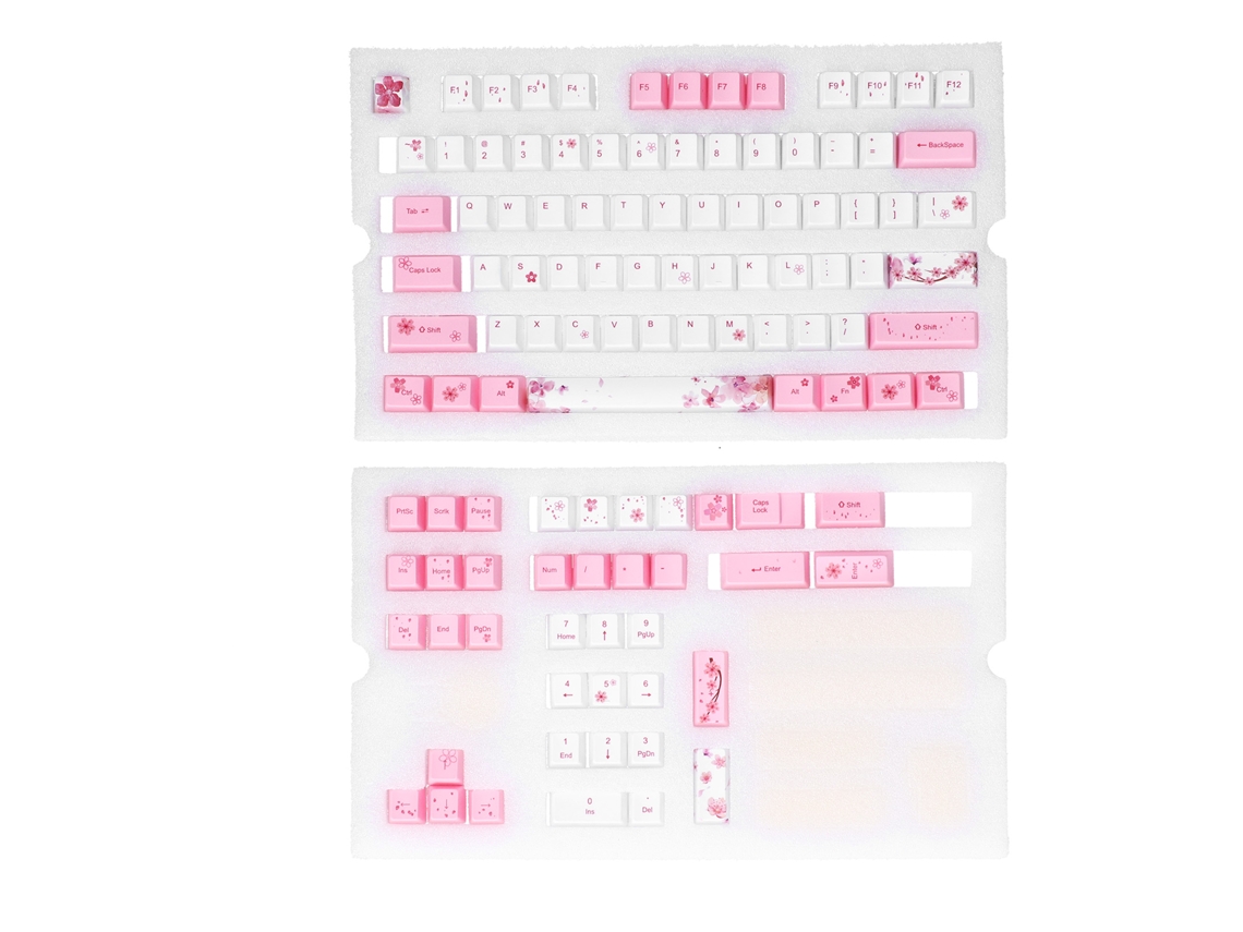 Keycaps de Sublimação Pbt LAXISCREED 113 Teclas Inglês Universal