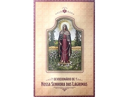 Livro Devocionário De Nossa Senhora Das Lágrimas (Português)