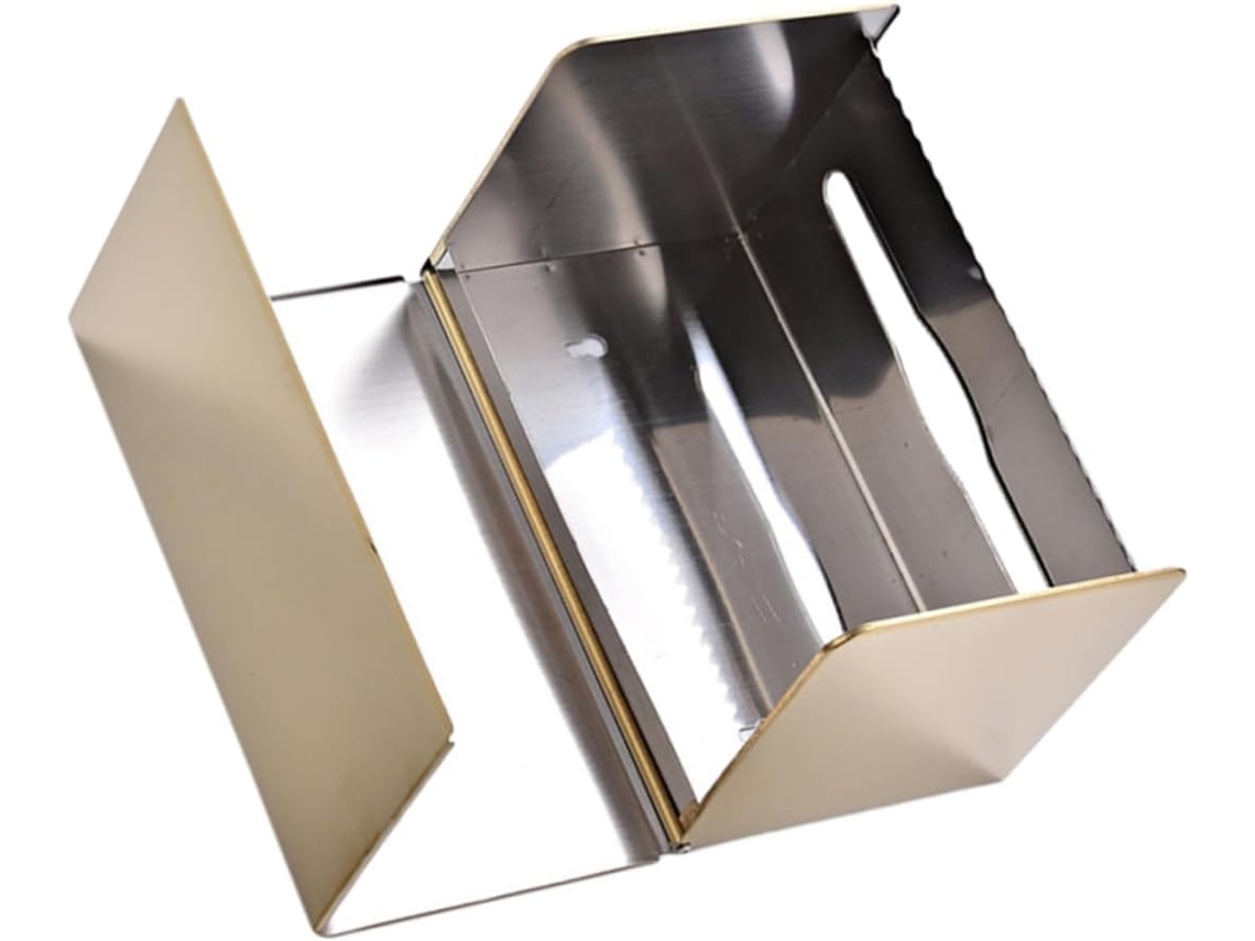 Porta-lenços De, Dourado, Prático Em Aço