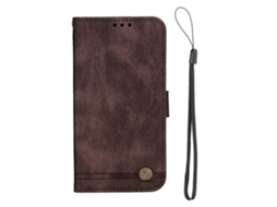 Capa de Telefone Carteira Iphone 13 EOOCOO (couro PU, suporte para cartões)