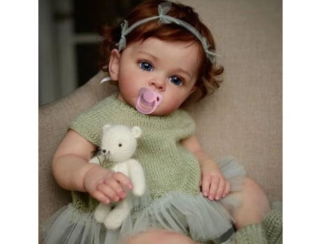 55cm Simulação Genuína Renascimento Boneca Marca Não Disponível