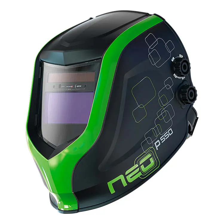 Máscara de Soldar Verde Automática OPTREL Neo P550 Verde