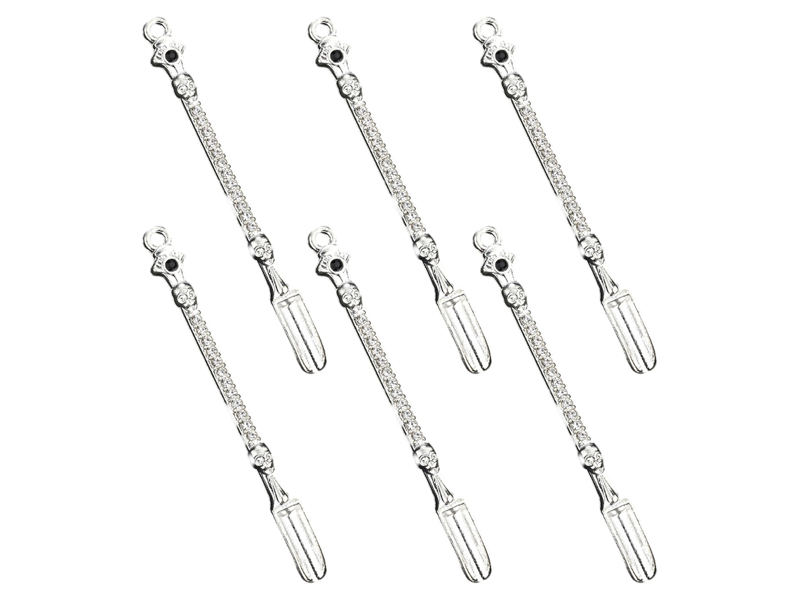 Colheres Chaveiro Esqueleto Mini (bronze)