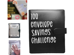 Pasta Desafio Dos 100 Envelopes, Pasta Desafio De Poupança Com Envelopes, Economia em Dinheiro, Easy Way E