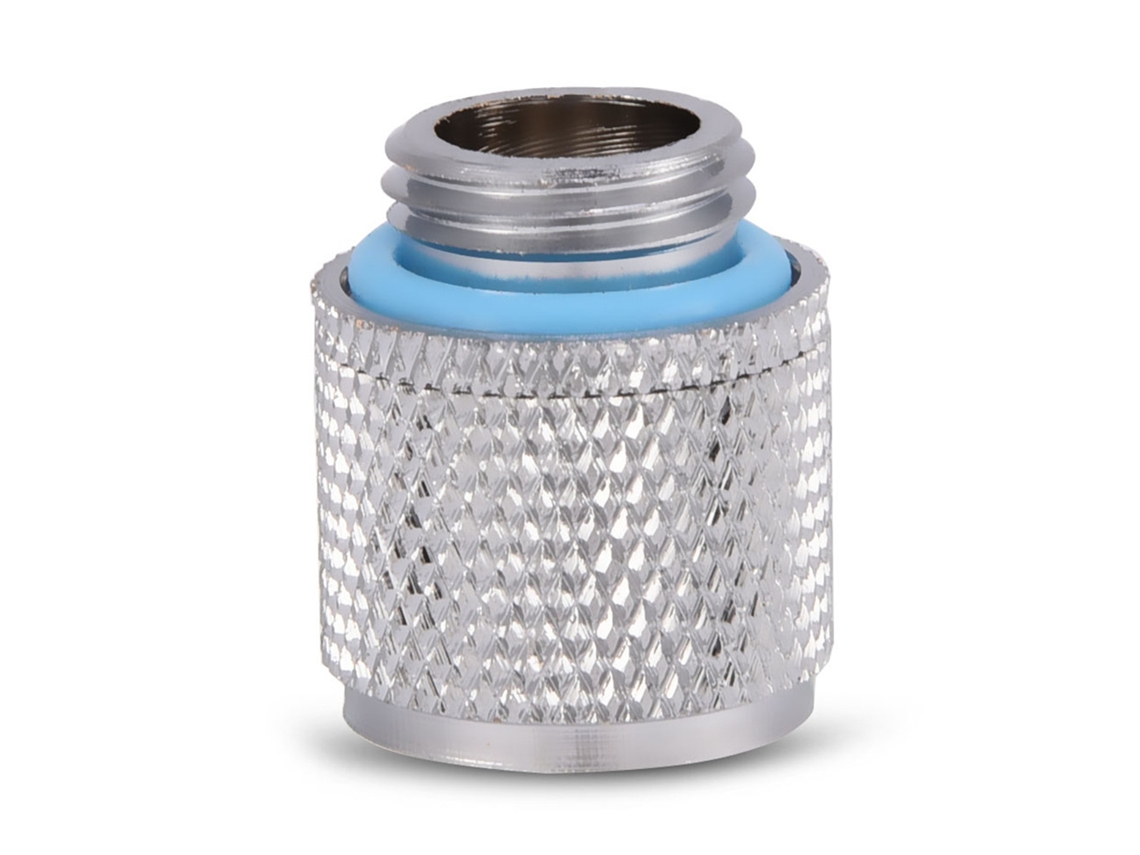 Conector Barb Fitting G1/4 Para Tubo 9,512,7mm, Refrigeração Aquecida, Prata Luz Dourada