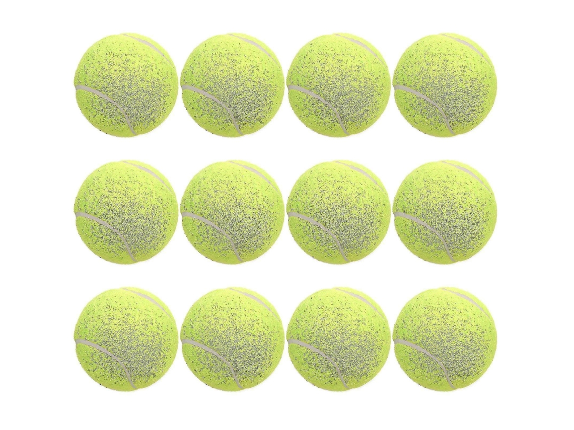 12 Bolas De Tênis De Treino Com Pressão Combinada