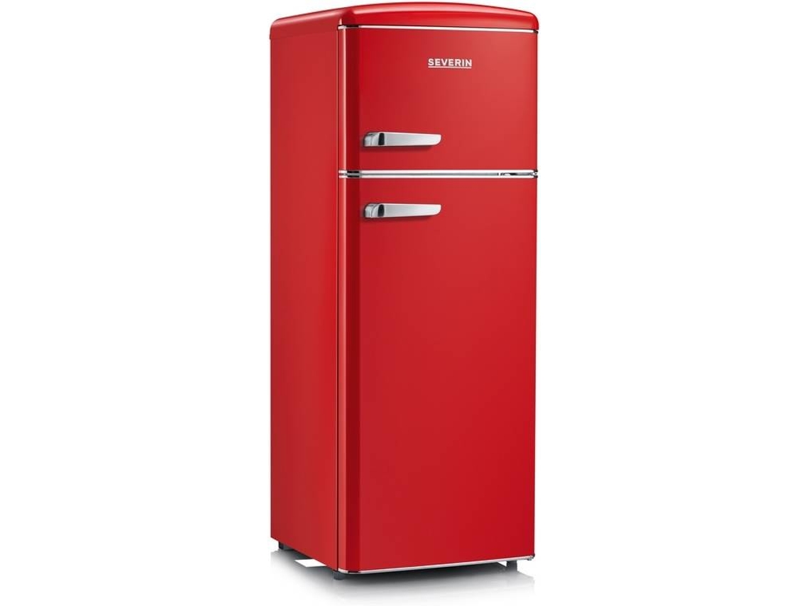 Frigorífico SEVERIN RKG8930 (Estático - 144 cm -206 L -Vermelho)