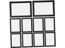 Conjunto De 12 Molduras De Papelão Para Fotos, Ideais Para Meninos E Meninas