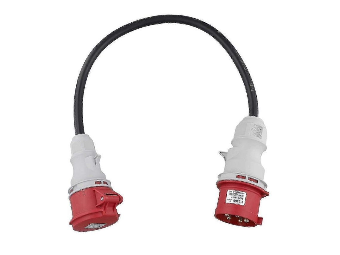 Adaptador de Energia Trifásico de 32a para 16a 400v para Máquinas Pesadas com Cabo de Mangueira À Prova D'água. CHARM