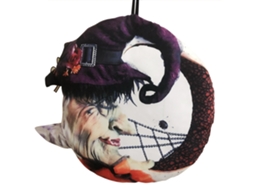 Decoração De Caveira De Tecido Laxiscreed Para Halloween E Ambientes Assombrados