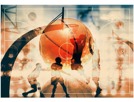 Papel de Parede ARTGEIST I Love Basketball! (300x210 cm)