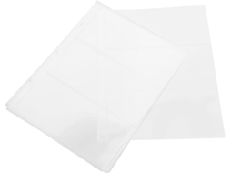 Magiclulu Pochettes De Protection Pvc De Banque, 10 Pages Blanches Faciles À Insérer, Para Álbum De Banque