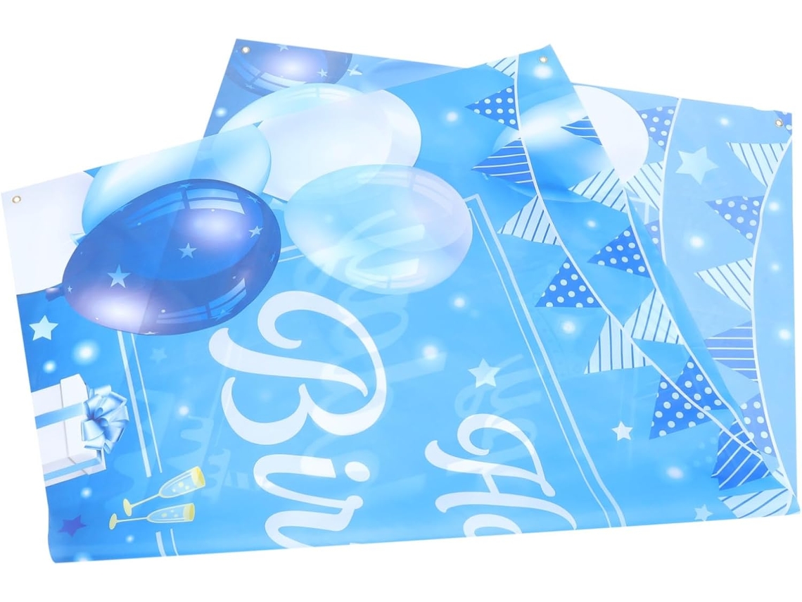 Peça De Faixa Decorativa De Aniversário Para Festa, Enfeite Para Pendurar, Decoração De Eventos E Gokoco