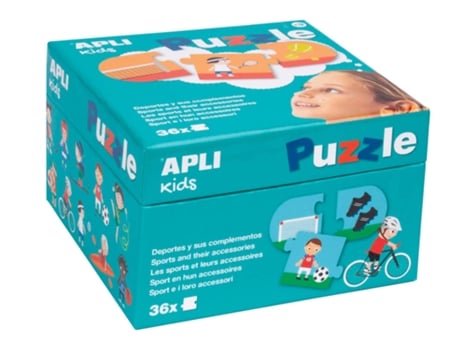 Puzzle 2D  Deportes y Sus Complementos (36 peças)