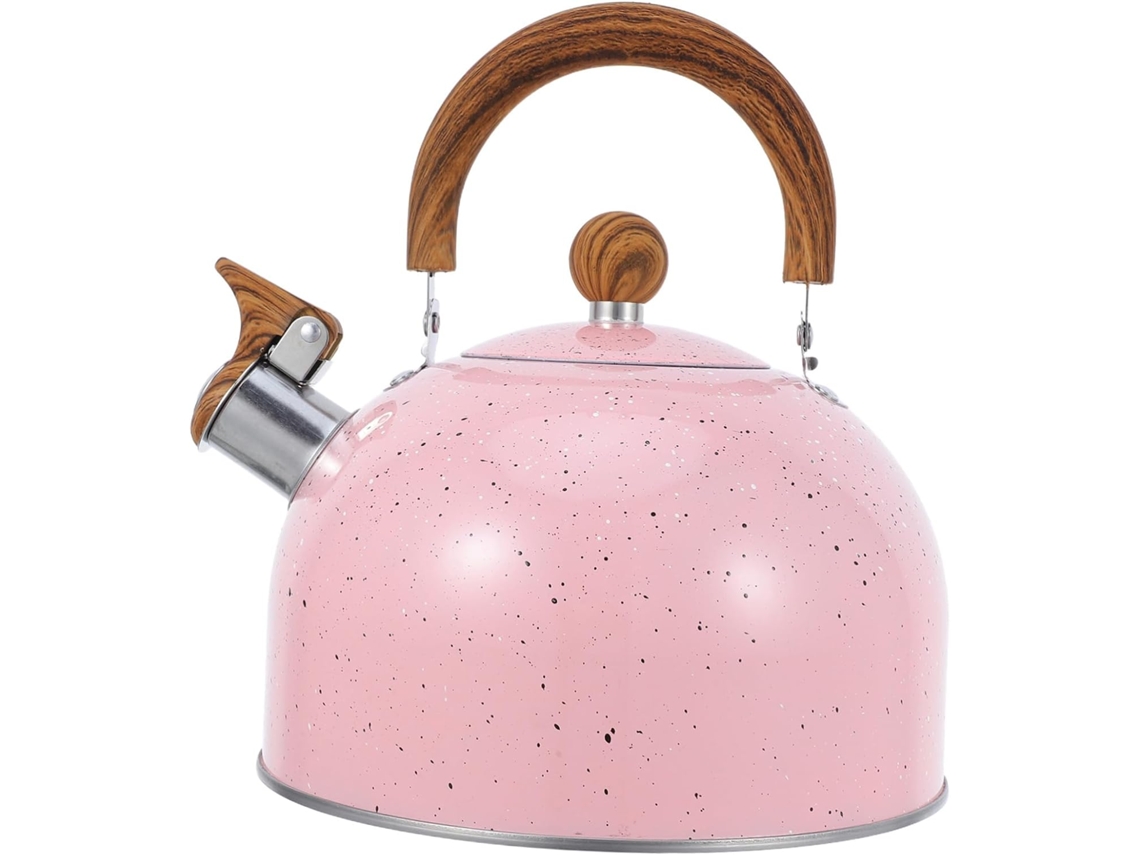 Chaleira Compacta Rosa Compatível com Indução CHABERLU