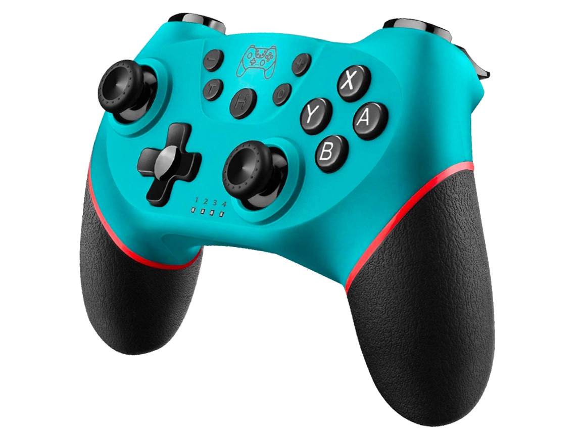 Controle sem fio compatível com Nintendo Switch Blue Techkidz