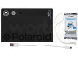Máquina Fotográfica Instantânea POLAROID Instant Mint (Preto - lithium-ion 900 mAh)