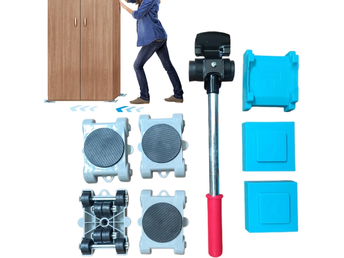 Conjunto de 4 Peças Elevadores Móveis Para Mesa, Resistentes e Duráveis, Ideal para Elevar Móveis, Camas e Cadeiras