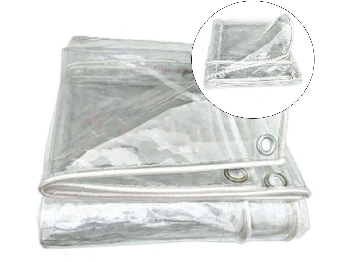 Capa De Chuva Em Tecido Plástico Pvc