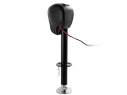 Macaco Elétrico para Reboque com Conector de 2 Vias, Função Memória, Manivela Manual e Capa Resistente Às Intempéries, Capacidade Carga 1588 Kg