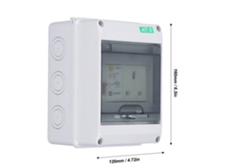 Interruptor De Circuito 13a Com Ip65, Plugue Britânico, 250vac Para Uso Externo