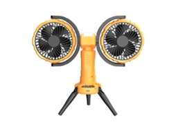 Vents Camping com Luz Led Bateria Recarregável