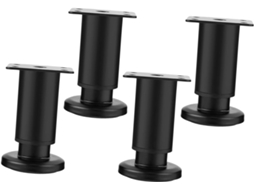 Conjunto De 4 Suportes Ajustáveis Para Pés Cama, Móveis Domésticos E Estruturas De Cama Ideal Para Substituir Os Pés Da