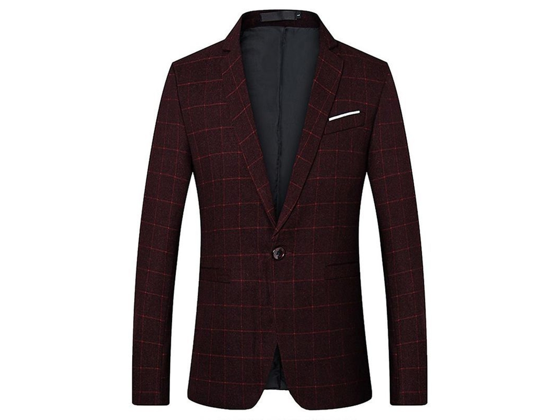 2026 chaqueta de Traje de Boda para Hombre Mystdiy Con Estampado de Cuadros