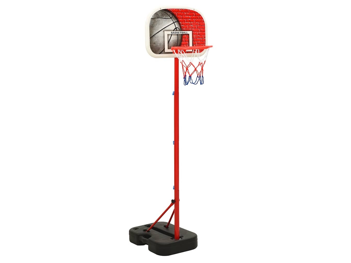 Conjunto Portãtil De Basquetebol Ajustãvel 138,5 166 Cm DKD HOME DECOR