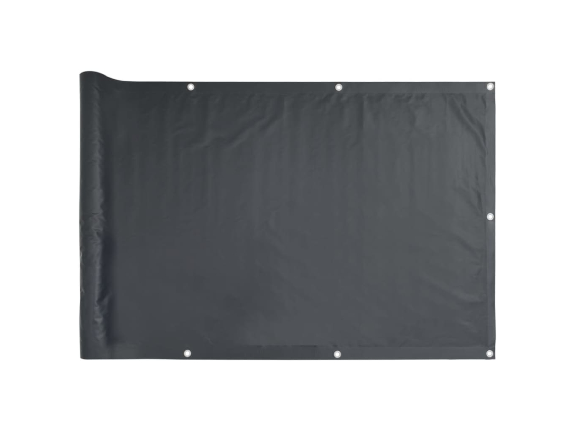 Tela de varanda VIDAXL Anthracite (120x400 cm)