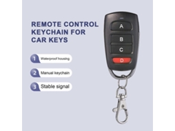 Controle Remoto Universal Para Porta De Garagem Susuchens 433 Mhz Fácil De Usar Com Luz Indicadora - Substituição Para Controle Remoto De Porta D
